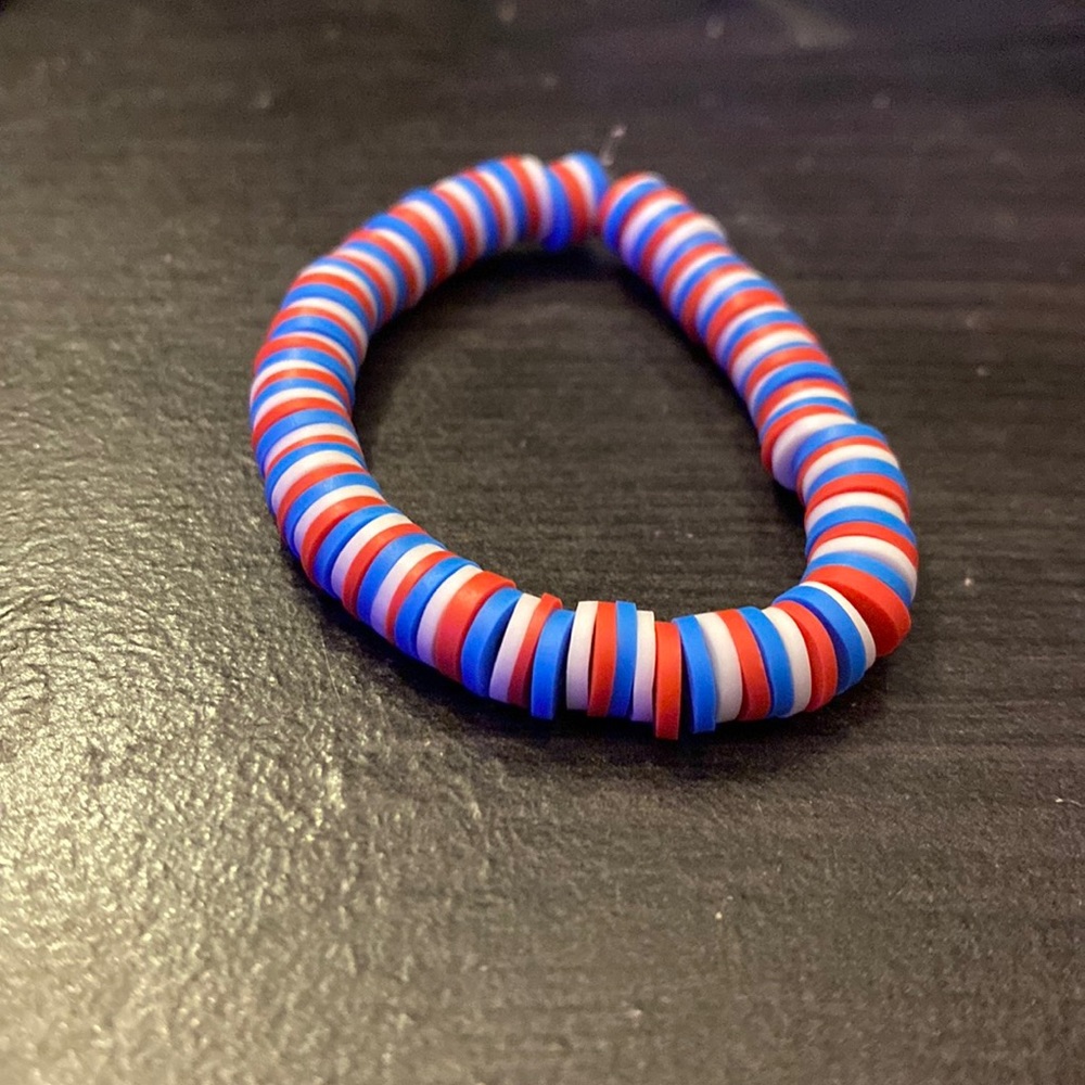 Children’s 4th of July bracelet,handmade